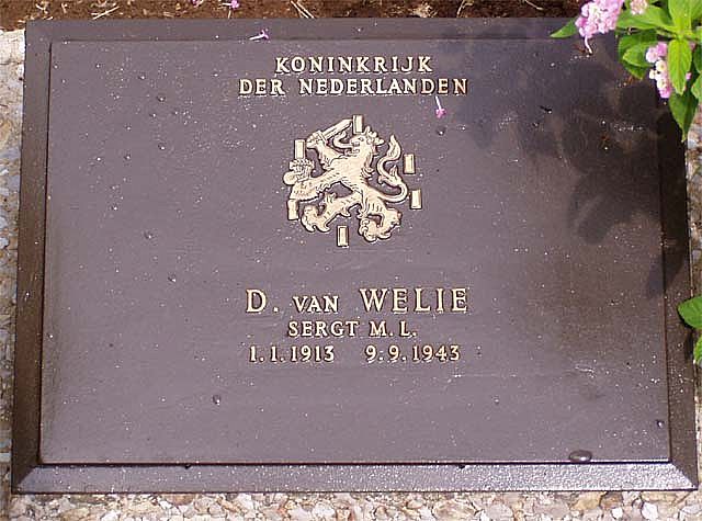 Afbeelding van graf of monument van Dirk van Welie